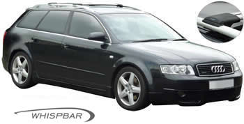 Audi A4 wagon 2002 Yakima Whispbar roof racks